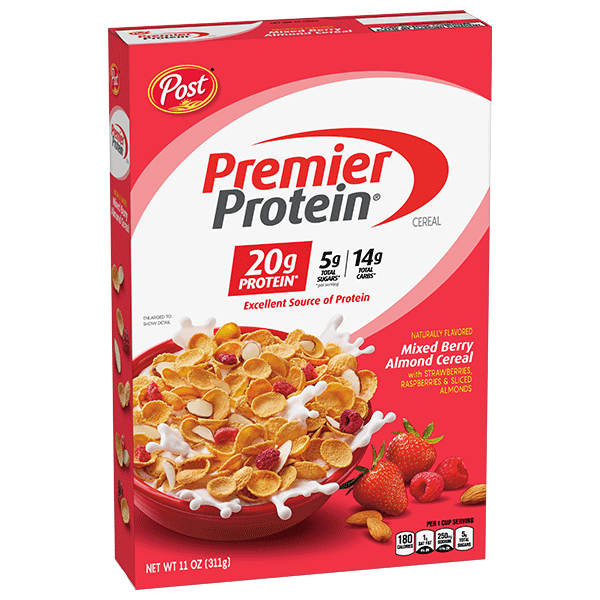 Mixed Berry Almond Cereal Premier Protein Cereal